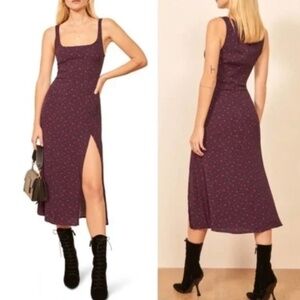 Reformation Gilmore Midi Dress